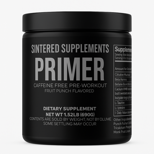 PRIMER – CAFFEINE FREE PRE WORKOUT