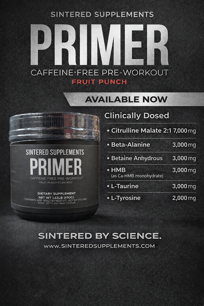 PRIMER – CAFFEINE FREE PRE WORKOUT